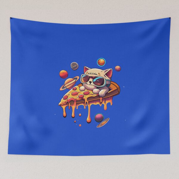 Item preview, Space Cat Pizza  designed and sold by box-artshop.