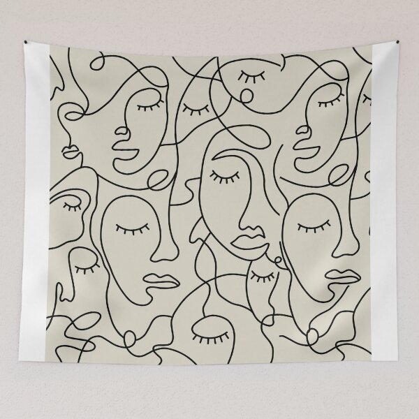 Item preview, Abstract Faces designed and sold by Greyat.