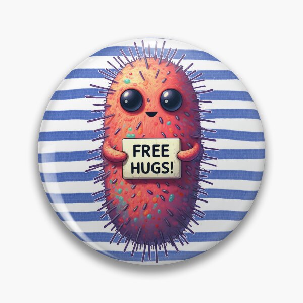 Item preview, Free Hugs-Bacteria designed and sold by Witsprings.