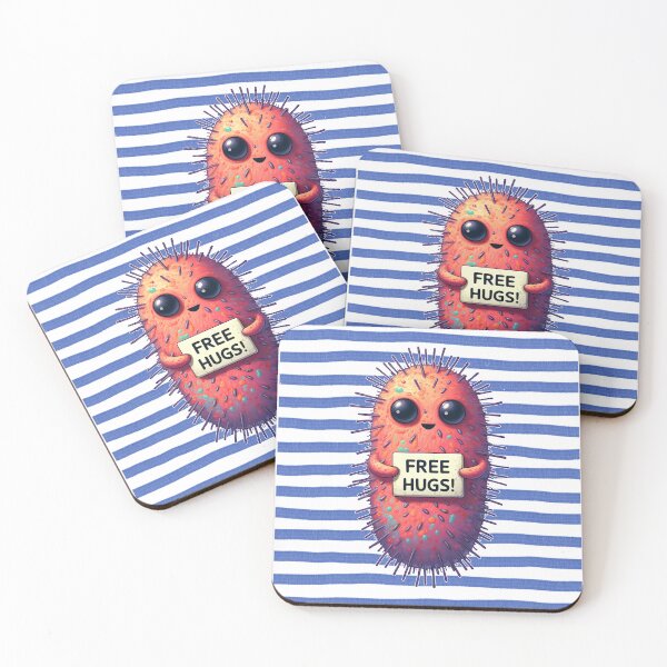 Item preview, Free Hugs-Bacteria designed and sold by Witsprings.