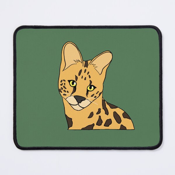 Item preview, Serval Portrait designed and sold by dots6789.