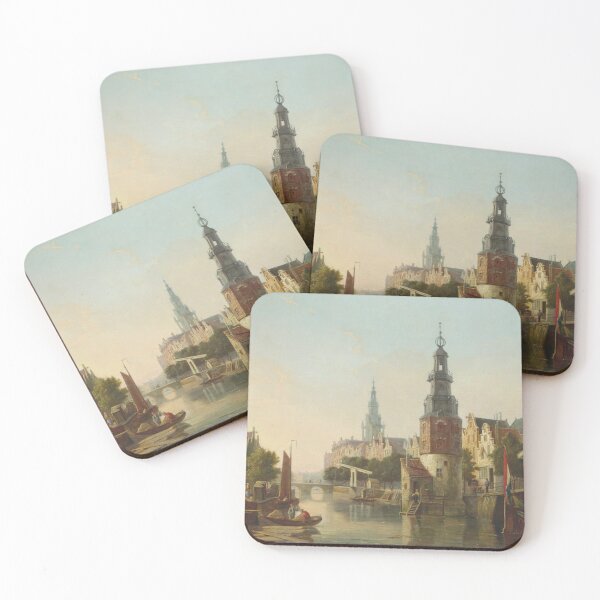 Item preview, Montelbaanstoren and Zuiderkerk William Raymond Dommersen designed and sold by Oude Meesters.