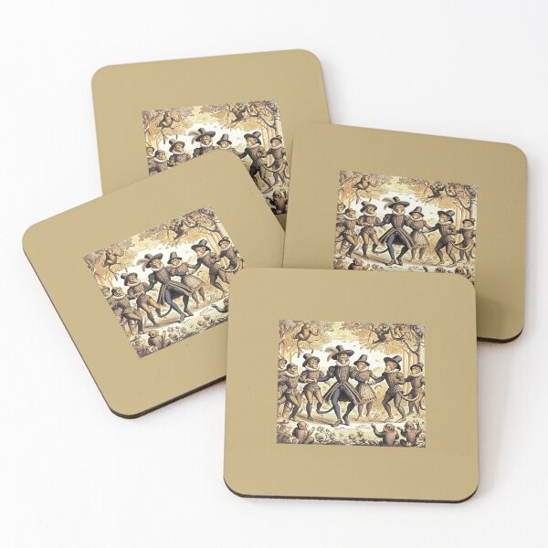 Item preview, Monkeys on the Way to the Queens Ball designed and sold by robinreva.
