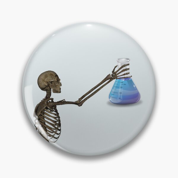 Item preview, scientist skeleton designed and sold by BeNazzArt.