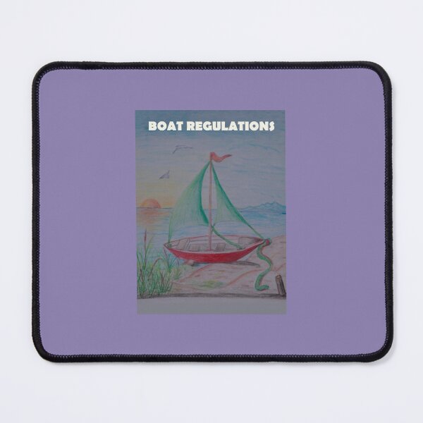 Item preview, Boat Regulations designed and sold by annenambiro.