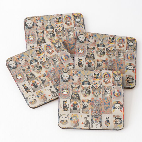 Item preview, Collective cat designed and sold by solveigsmake.