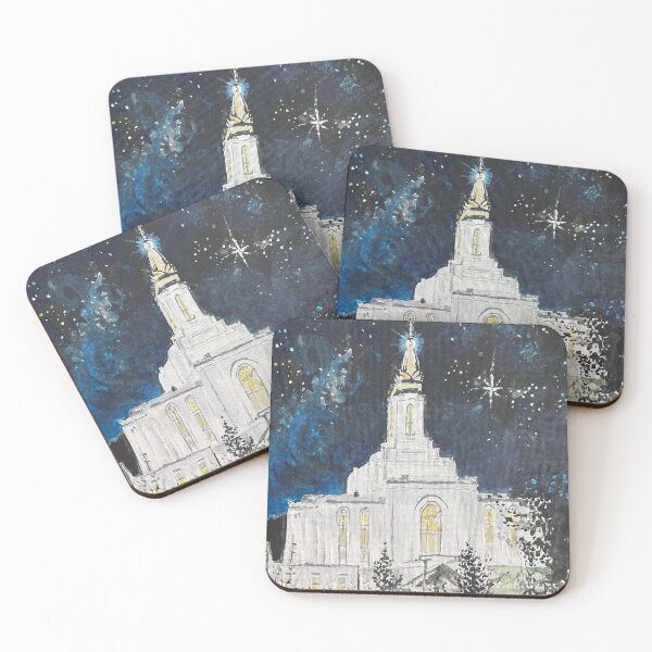 Item preview, Orem Utah Temple Starscape designed and sold by Bekalyn Craig.