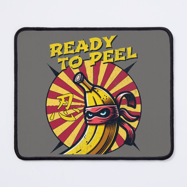 Item preview, Banana Ninja Ready To Peel designed and sold by RockBeeDesigns.