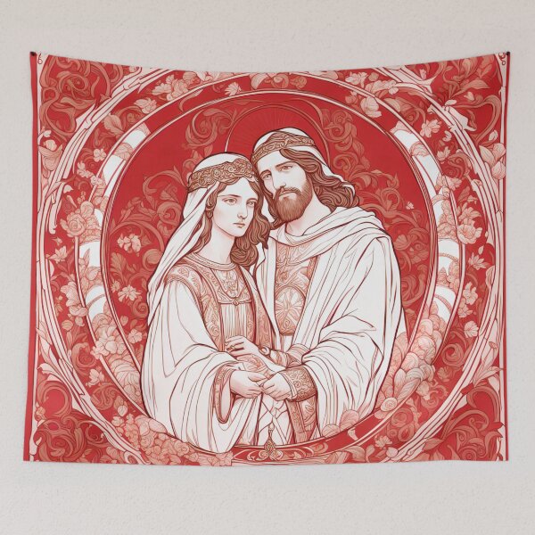 Item preview, Jesus and Magdalena designed and sold by Joanne Walsh.