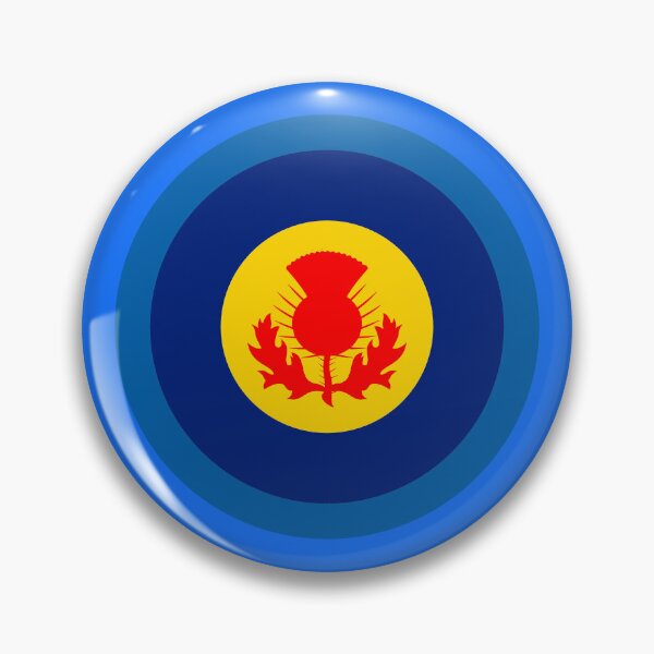 Item preview, Tartan Army Scottish Thistle retro mod roundel designed and sold by ModSupporters.
