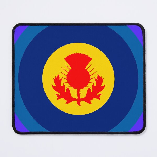 Item preview, Tartan Army Scottish Thistle retro mod roundel designed and sold by ModSupporters.