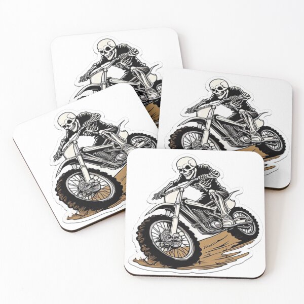 Item preview, SKELETON on a motor bike designed and sold by Catfighter.
