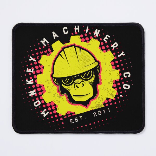 Item preview, Monkey Machinery Co. Logo designed and sold by opalskystudio.