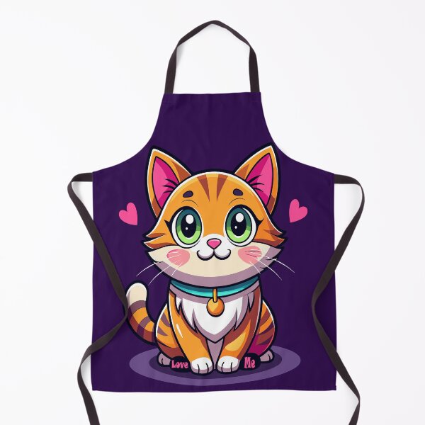 Item preview, Sweetheart Kitten: Love Me Vector Art designed and sold by AgarutanPrint.