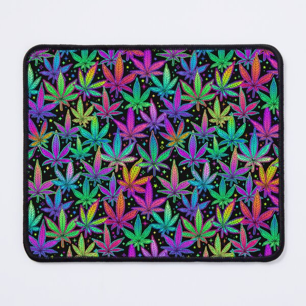 Item preview, Neon Pastel Weed Cannabis Leaf designed and sold by 13ThDimension.