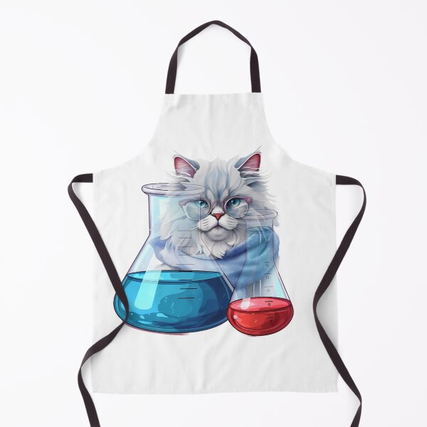 Item preview, Serious Chemist Cat designed and sold by Promoc.