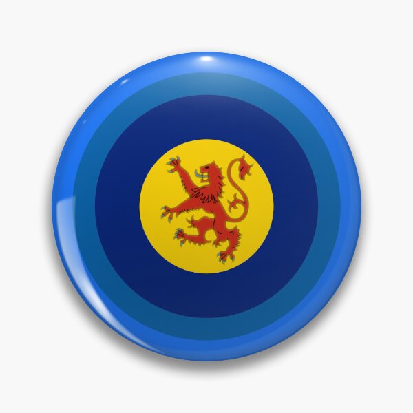 Item preview, Lion Rampant Tartan Army Scottish retro mod roundel designed and sold by ModSupporters.