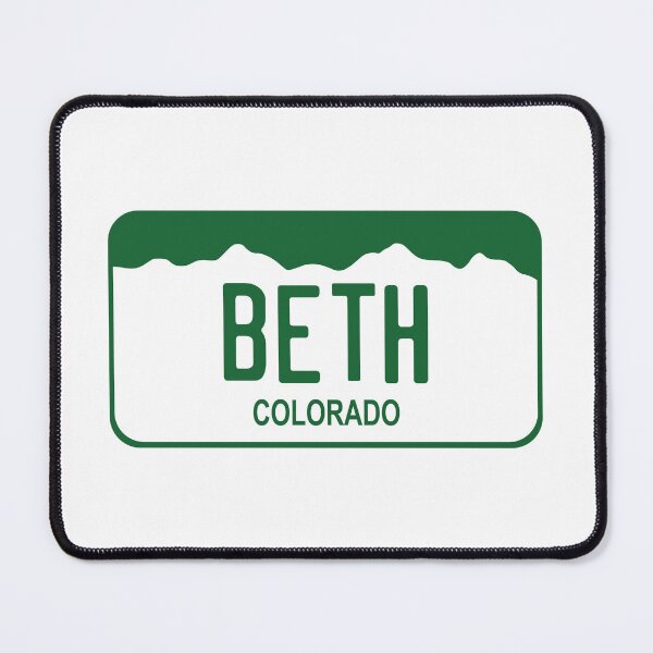 Item preview, Colorado License Plate - Beth designed and sold by rracheell.
