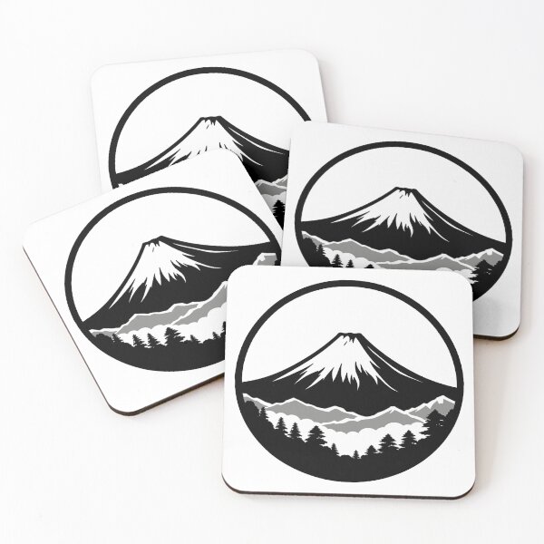 Item preview, Mt. Fuji + Forest Silhouette   designed and sold by DesignsByKazu.