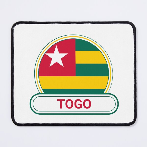 Item preview, Togo Country Badge - Togo Flag designed and sold by chrisrivait.