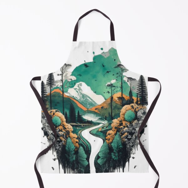 Item preview, Idyllic River in the Mountains designed and sold by Elpico11.