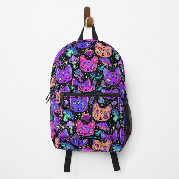 Item preview, Pastel Goth Alien Satanic Cat & Mushroom designed and sold by 13ThDimension.