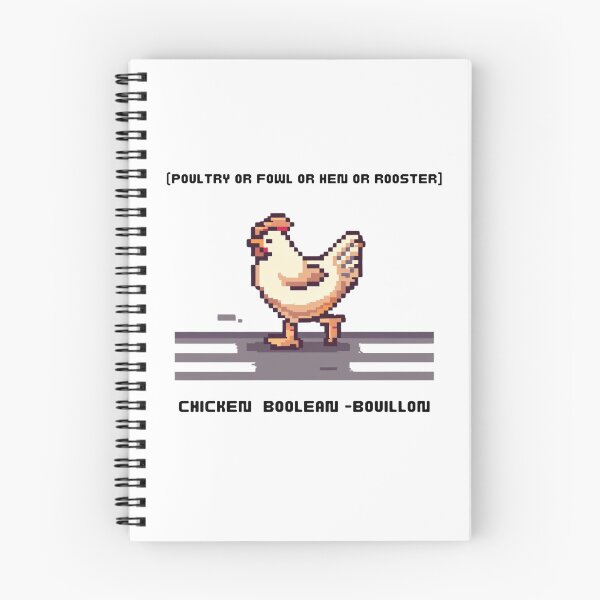 Item preview, Chicken Boolean NOT Chicken Bouillon  designed and sold by sourcecon.