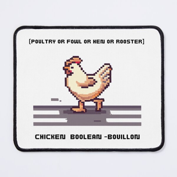 Item preview, Chicken Boolean NOT Chicken Bouillon  designed and sold by sourcecon.