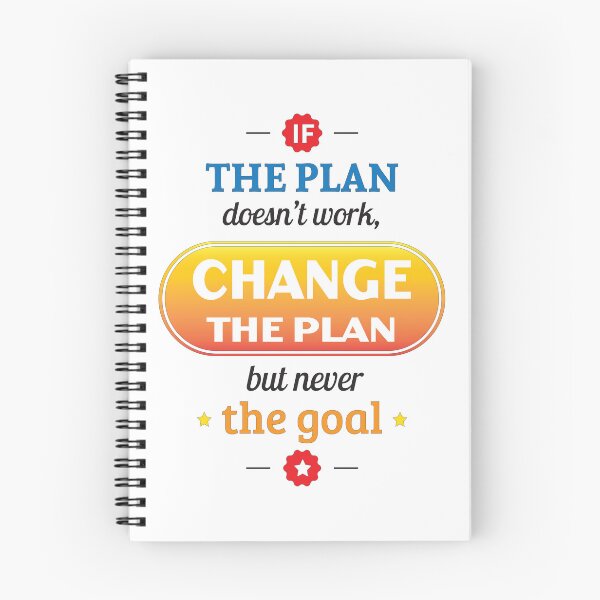 Item preview, The Plan Inspirational Quote designed and sold by WilliamSRamsey.
