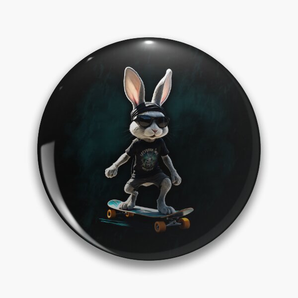Item preview, RABBIT Skateboard, lightning designed and sold by CrisMor-Art.