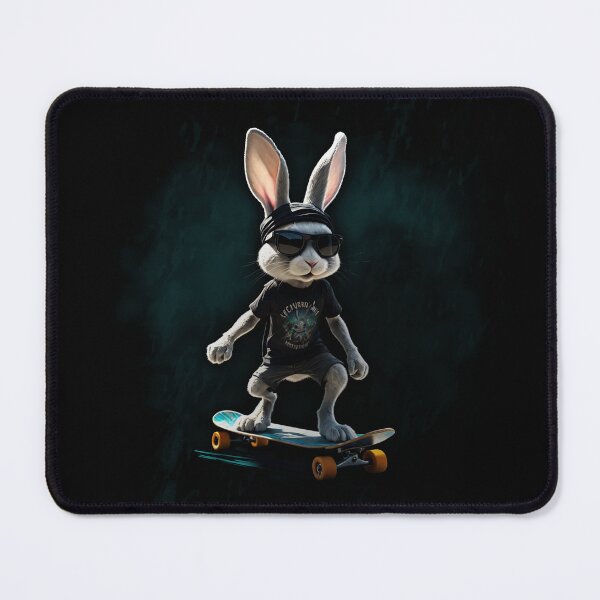 Item preview, RABBIT Skateboard, lightning designed and sold by CrisMor-Art.