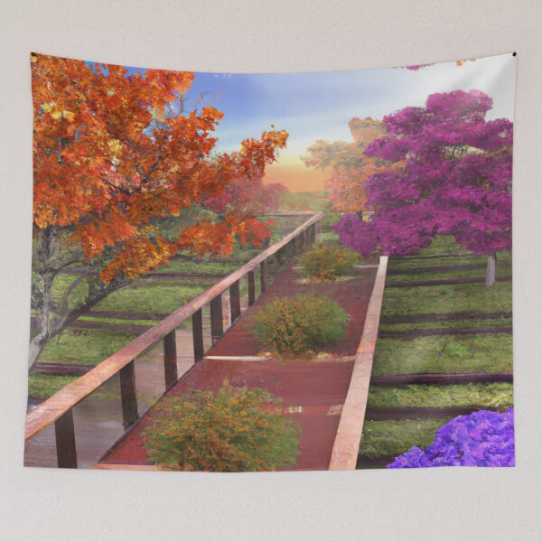 Item preview, Painting Autumn's Beauty in Our Garden designed and sold by jackbermess.