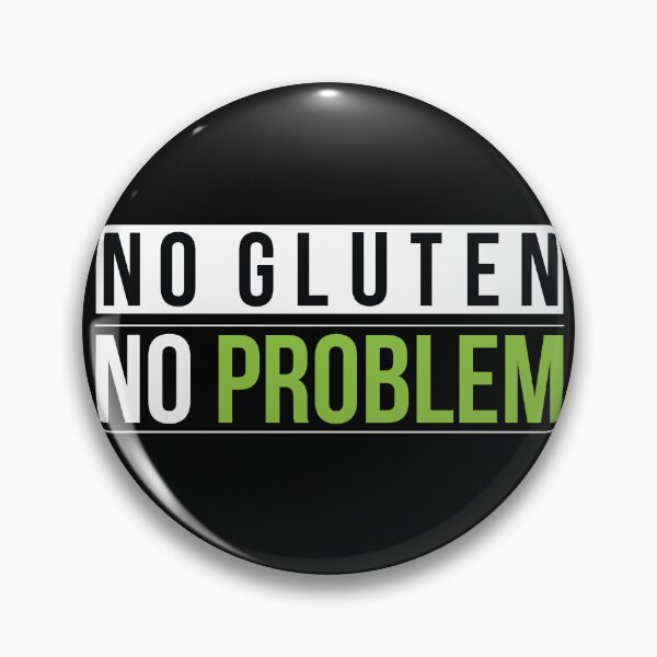 Item preview, "No Gluten No Problem" t shirt design V3 designed and sold by MyGluteesFree77.