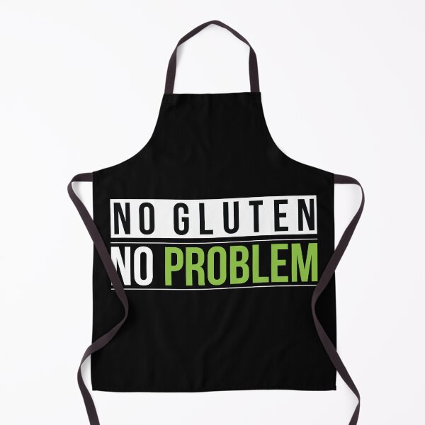 Item preview, "No Gluten No Problem" t shirt design V3 designed and sold by MyGluteesFree77.