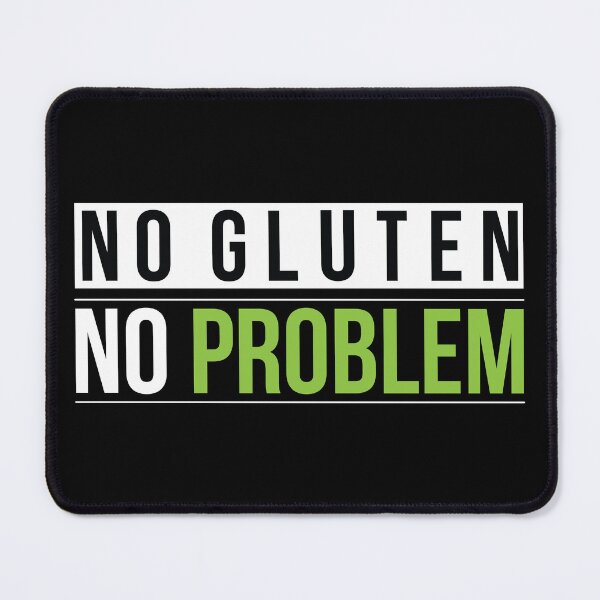 Item preview, "No Gluten No Problem" t shirt design V3 designed and sold by MyGluteesFree77.