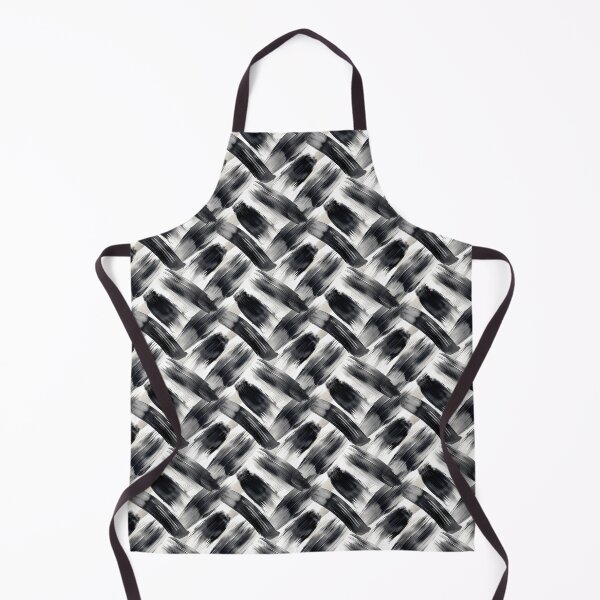 Item preview, Black and white brush strokes designed and sold by patterncrow.