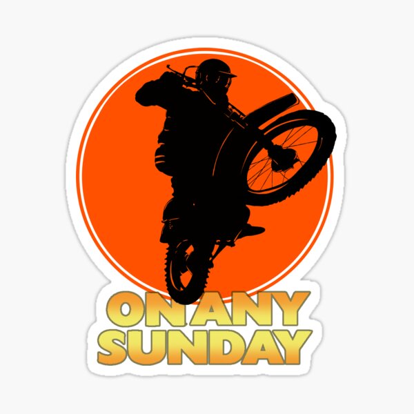 Item preview, On Any Sunday Classic Motorcycle Motocross Enduro Movie designed and sold by AninosSArtist.