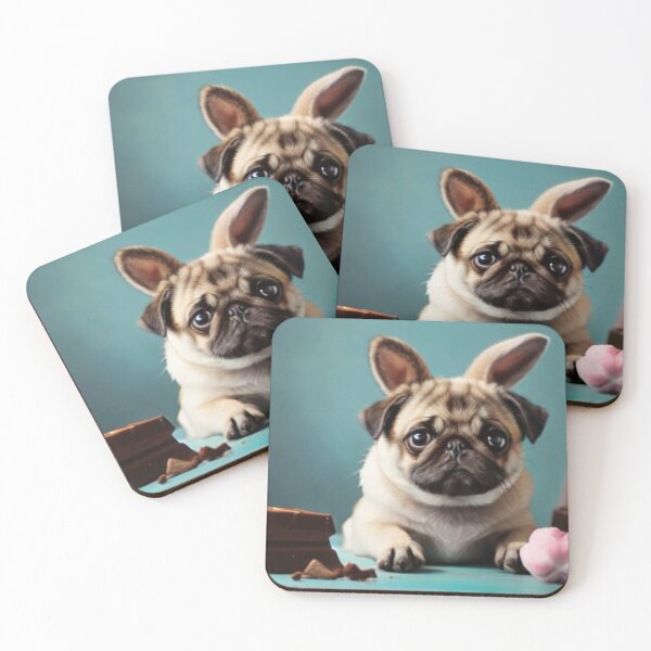 Item preview, easter pug designed and sold by Magicpencil7.