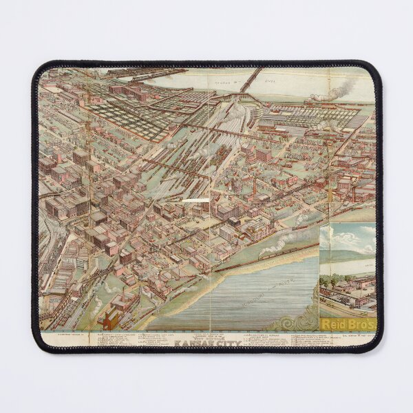 Item preview, West Bottoms of Kansas City, MO (1895) designed and sold by allhistory.