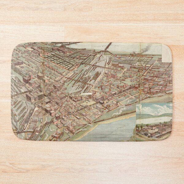 Item preview, West Bottoms of Kansas City, MO (1895) designed and sold by allhistory.