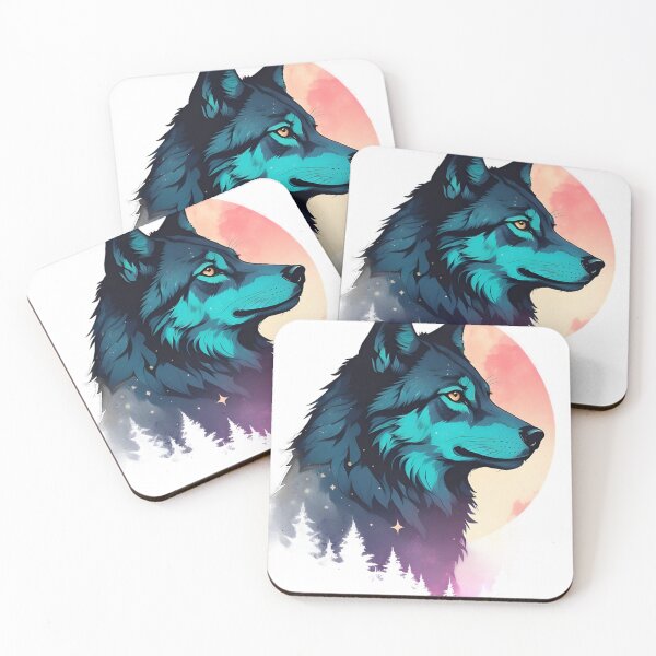 Item preview, Moon wolf  designed and sold by david stigler.