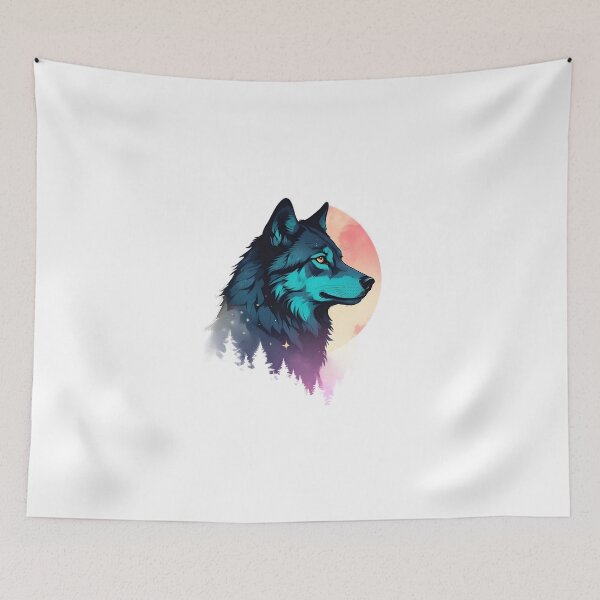 Item preview, Moon wolf  designed and sold by david stigler.