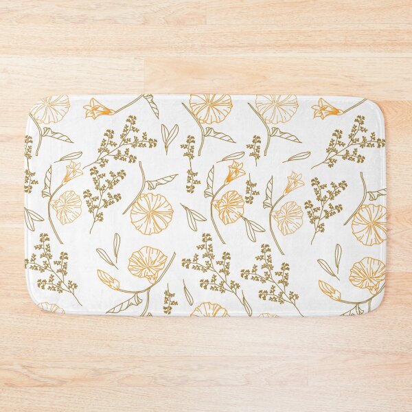 Item preview, Yellow Flower Pattern designed and sold by LemonFun.