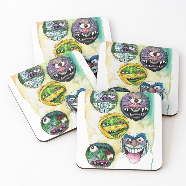 Item preview, 80s madballs mad balls  designed and sold by skarekrowink123.