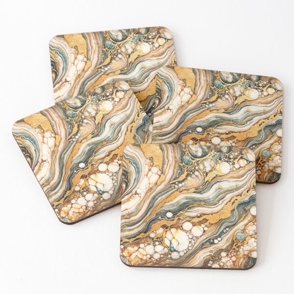Item preview, Gold Abstract designed and sold by Peggy Collins.
