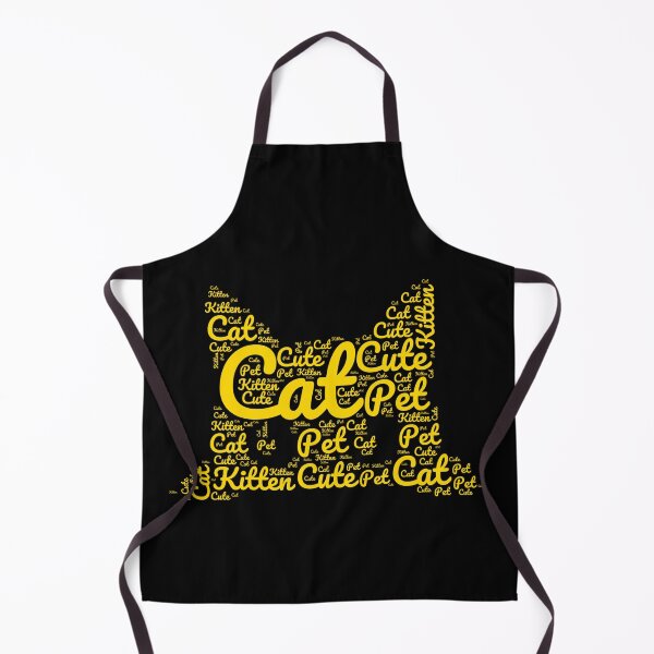 Item preview, Yellow Cat Made of Words designed and sold by Promoc.