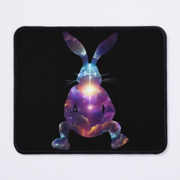 Item preview, Galactic Buddha Bunny /in Black designed and sold by eXo-Designs.