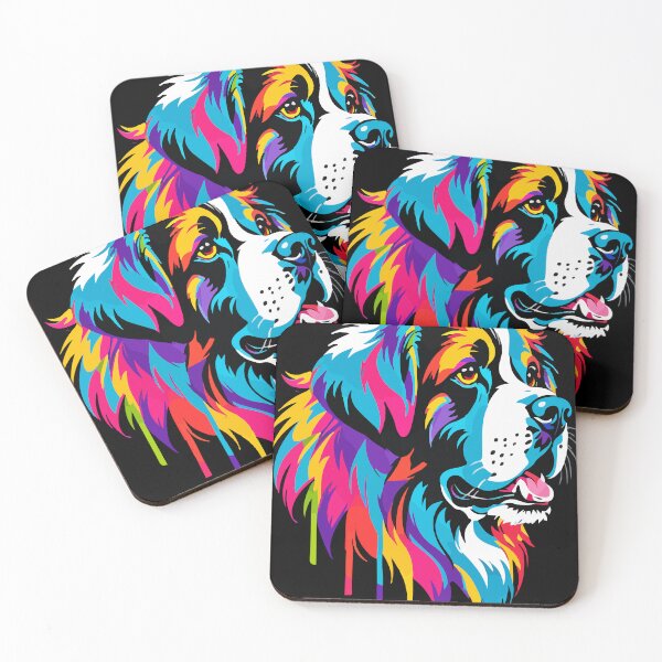 Item preview, Saint Bernard Dog Minimalist, Cool and Vibrant Style designed and sold by GD7design ⭐️⭐️⭐️⭐️⭐️.