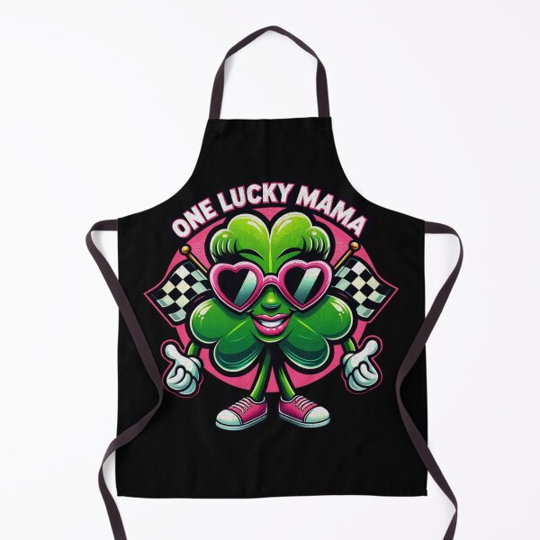 Item preview, One Lucky Mama Cute Funny Shamrock Sunglasses Checkered Flag Racing Irish St Patrick's Day Luck St Paddy's Day designed and sold by CarantinedChaos.