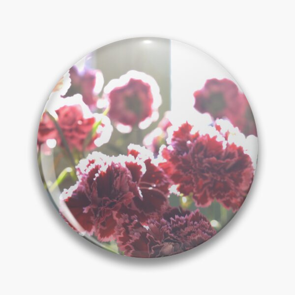 Item preview, Red Pink Cloves Flowers In A Sunny Window designed and sold by pyzap.